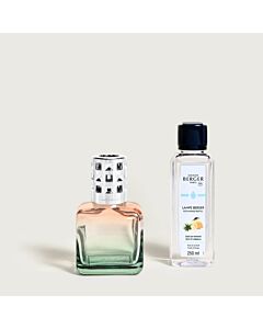 Maison Berger Peach/Green Glaçon Lamp Berger Gift Pack